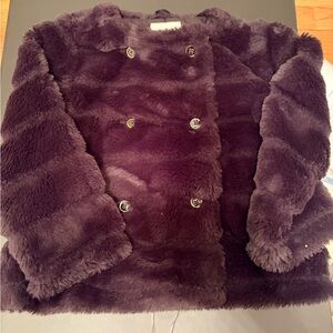 Plush Purple Kids Jacket